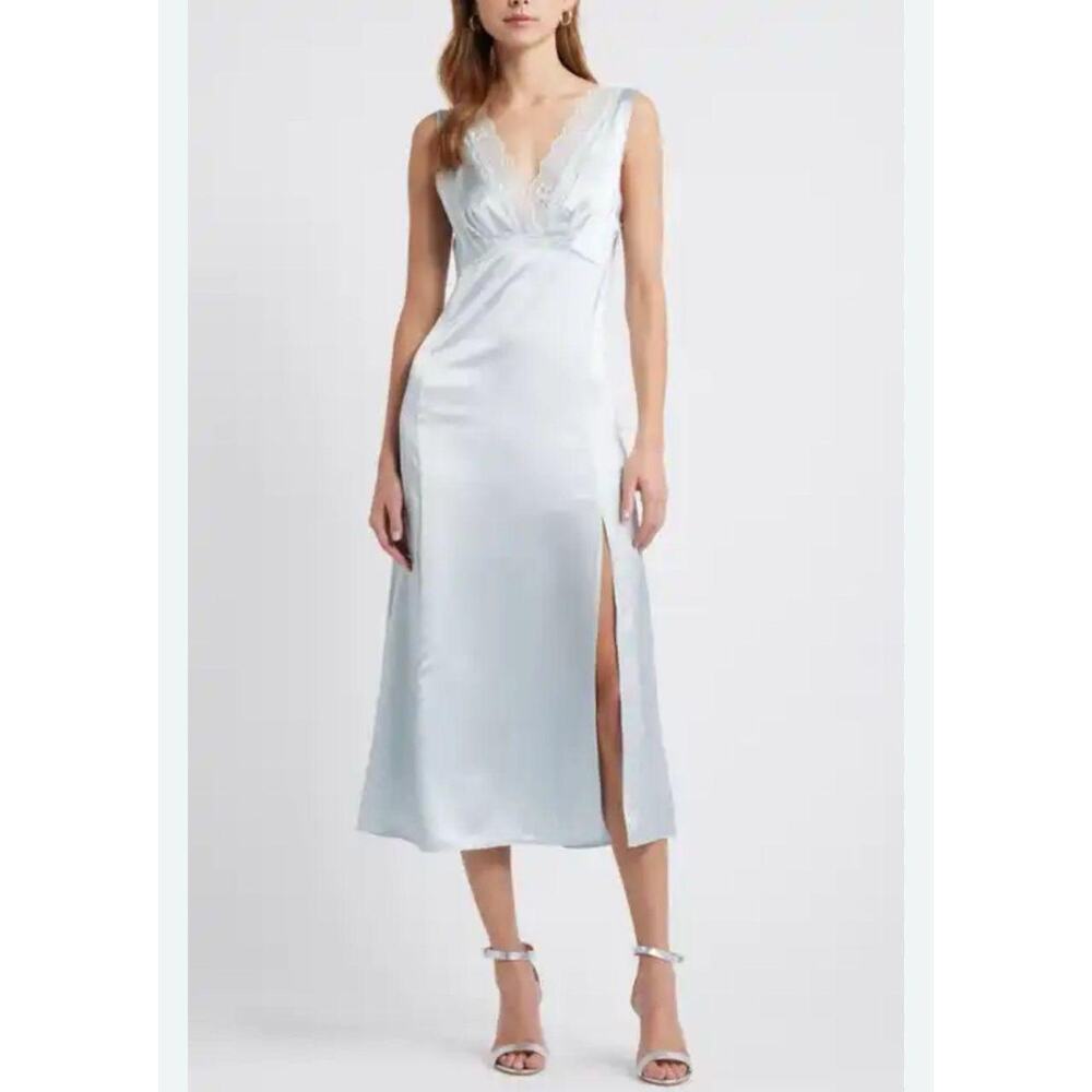 Open edit silky slip